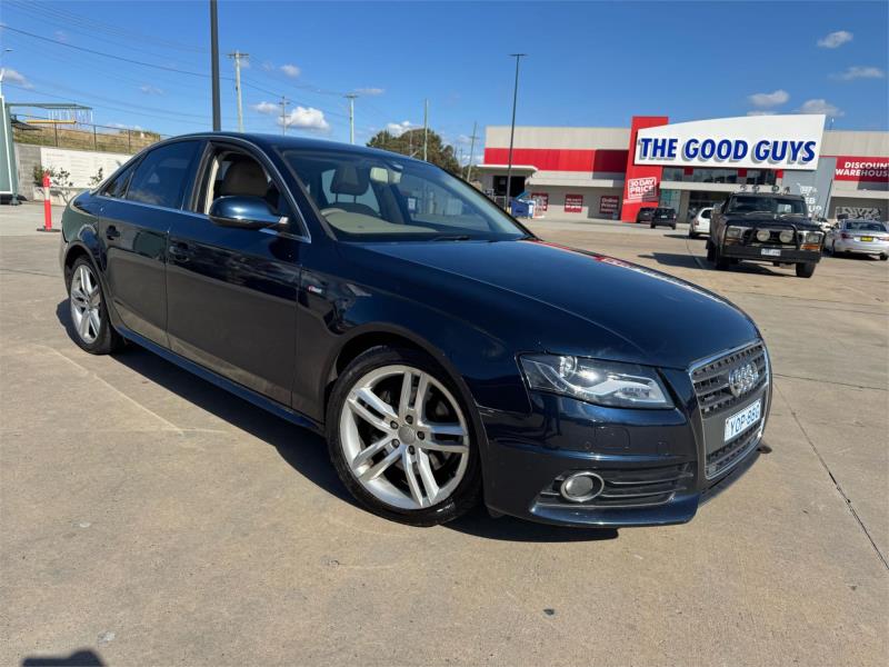2012 AUDI A4 4D SEDAN 2.0 TFSI QUATTRO B8 (8K) MY12