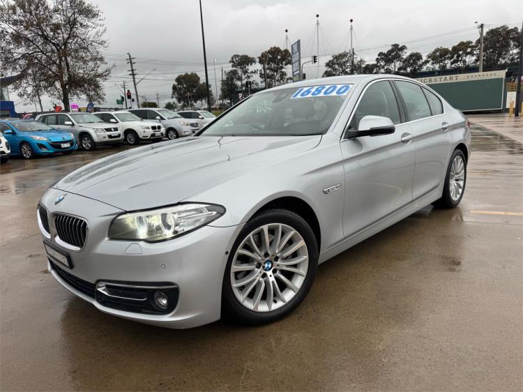 2015 BMW 5 4D SEDAN 20d LUXURY LINE F10 MY15