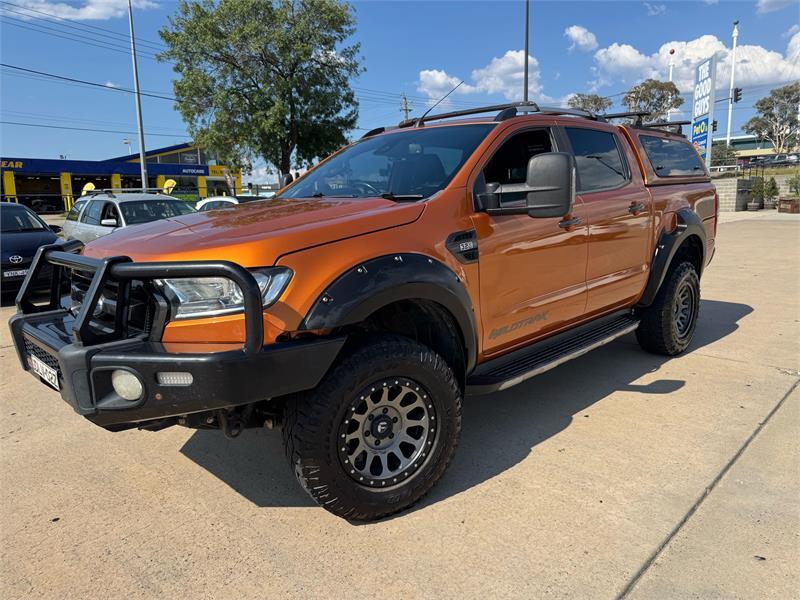 2017 FORD RANGER DUAL CAB P/UP WILDTRAK 3.2 (4x4) PX MKII MY17 UPDATE