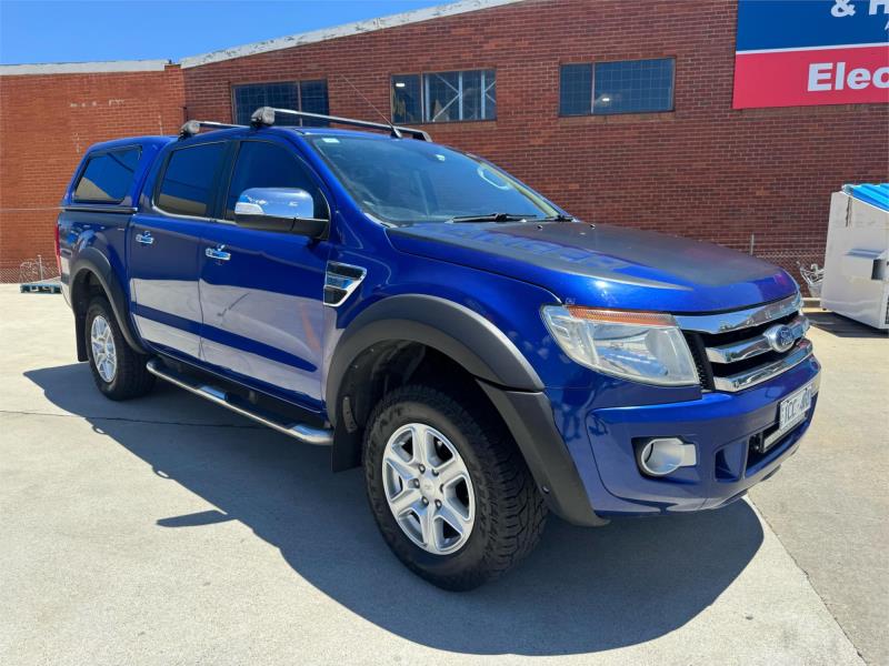 2013 FORD RANGER DUAL CAB UTILITY XLT 3.2 (4x4) PX