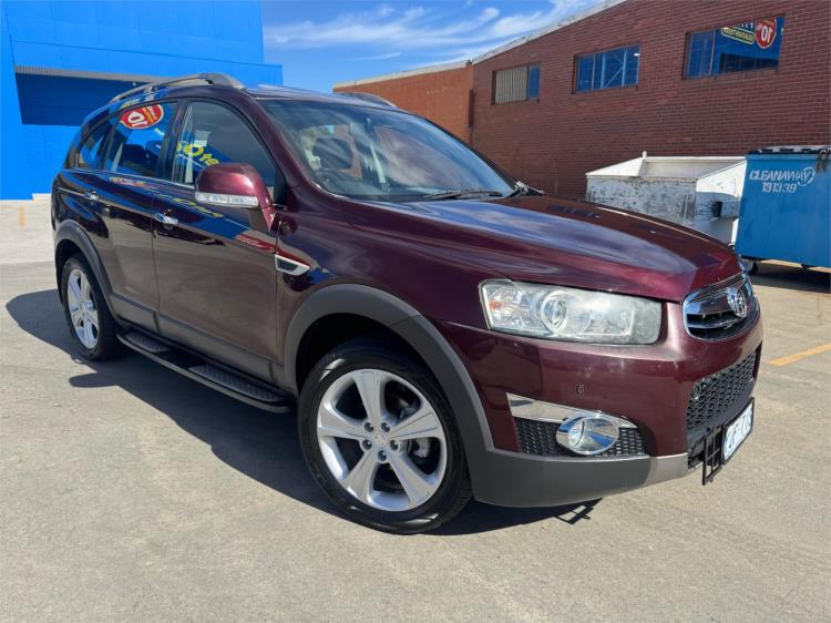 2013 HOLDEN CAPTIVA 4D WAGON 7 LX (4x4) CG MY12