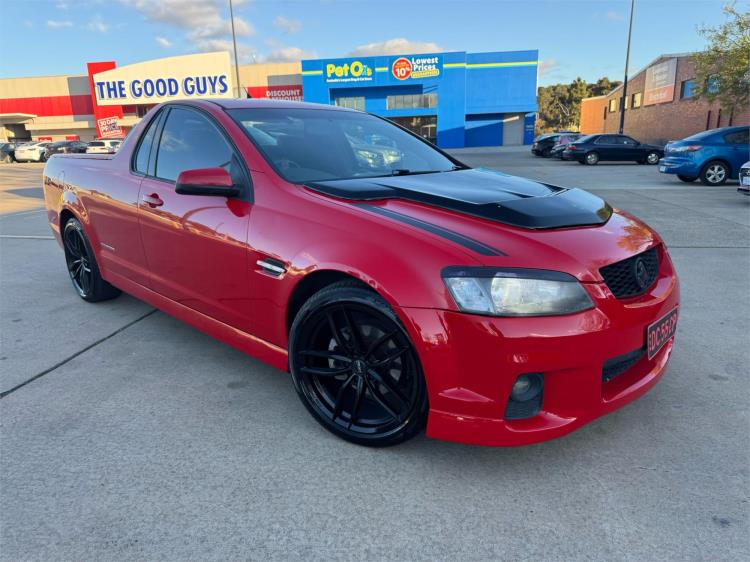 2011 HOLDEN COMMODORE UTILITY SV6 THUNDER VE II