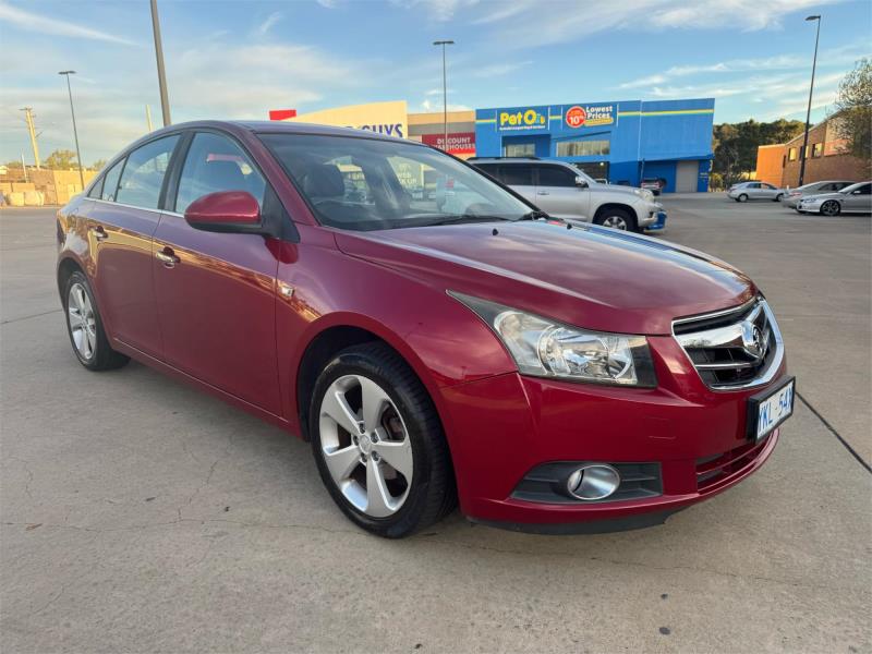 2010 HOLDEN CRUZE 4D SEDAN CDX JG