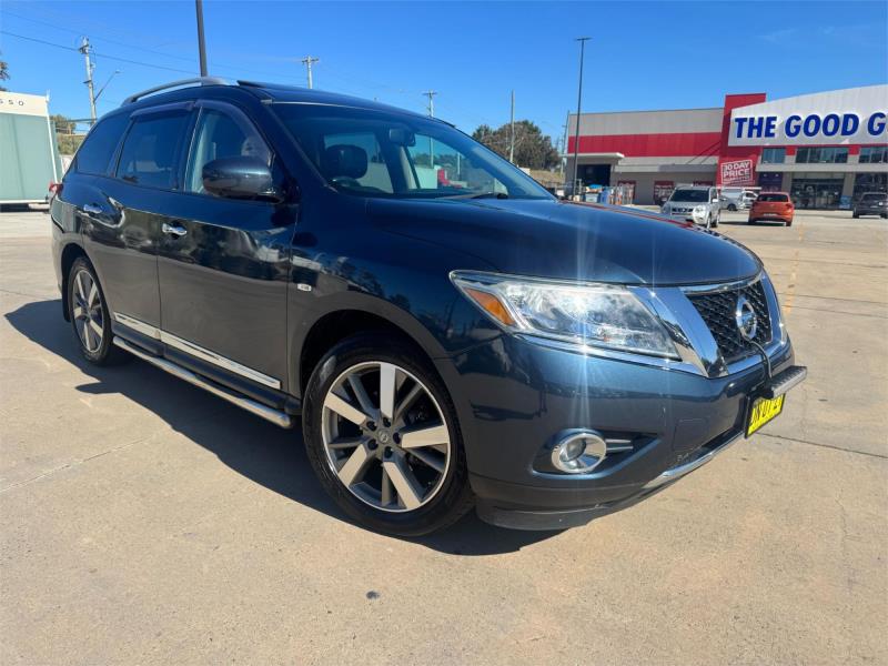 2014 NISSAN PATHFINDER 4D WAGON Ti HYBRID (4x4) R52