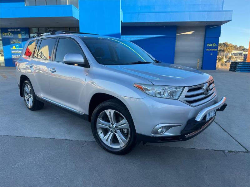 2013 TOYOTA KLUGER 4D WAGON KX-S (4x4) GSU45R MY11 UPGRADE