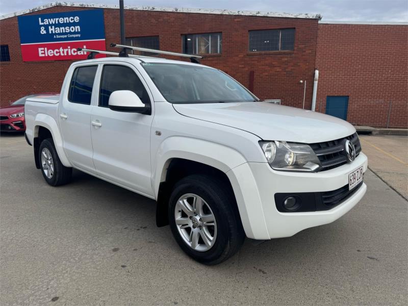 2012 VOLKSWAGEN AMAROK DUAL CAB UTILITY TDI400 TRENDLINE (4x4) 2H MY12
