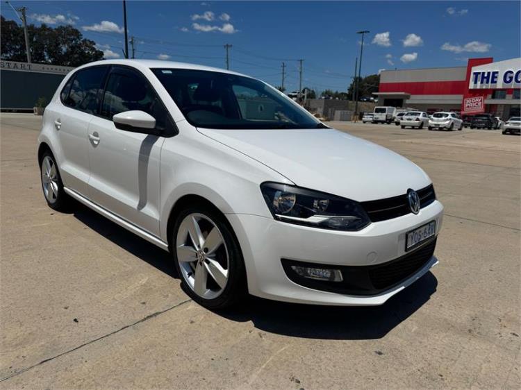 2012 VOLKSWAGEN POLO 5D HATCHBACK 77 TSI COMFORTLINE 6R MY12