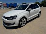 2012 VOLKSWAGEN POLO 5D HATCHBACK 77 TSI COMFORTLINE 6R MY12