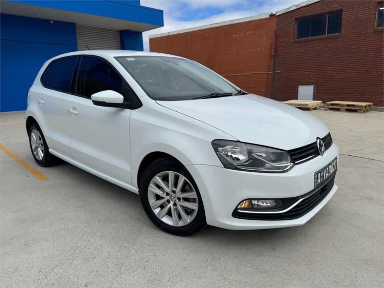 2015 VOLKSWAGEN POLO 5D HATCHBACK 81 TSI COMFORTLINE 6R MY15